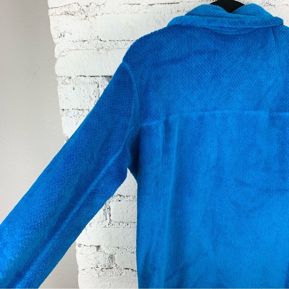 Patagonia Blue Fleece Snap Re-Tool T-Pull Woman’s Medium - Picture 7 of 13